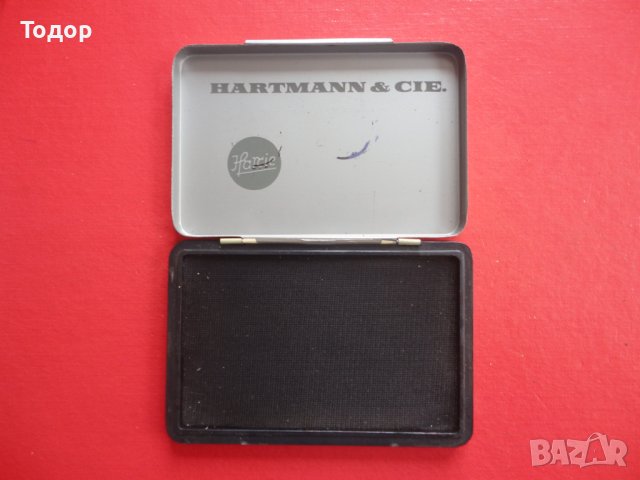 Страхотен немски тампон за печат мастило Hartmann, снимка 4 - Ученически пособия, канцеларски материали - 40263904