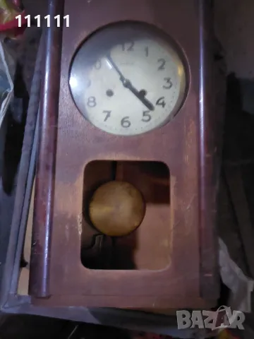 Часовник  стенен работещ, снимка 8 - Други ценни предмети - 36460356