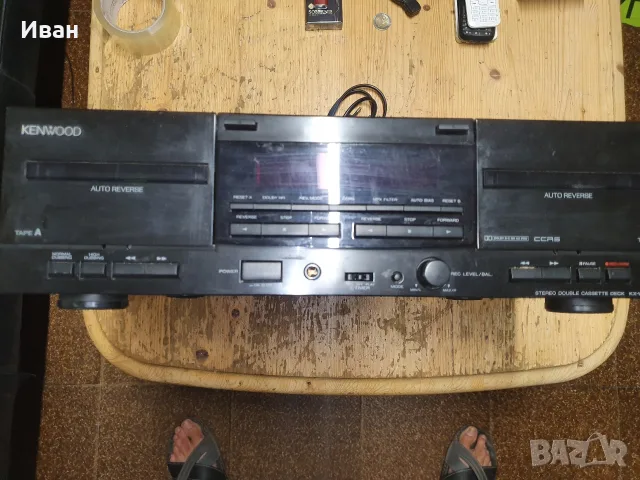 касетен дек KENWOOD KX W4080, снимка 9 - Декове - 55711328
