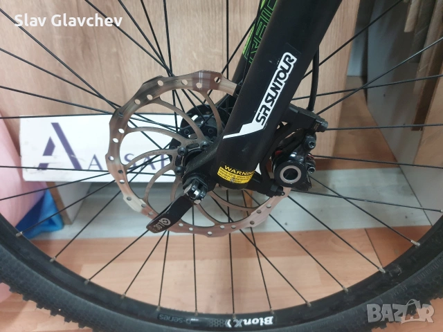 Швейцарски Електрически велосипед 27.5 двигател-48V BionX , снимка 15 - Велосипеди - 53529456