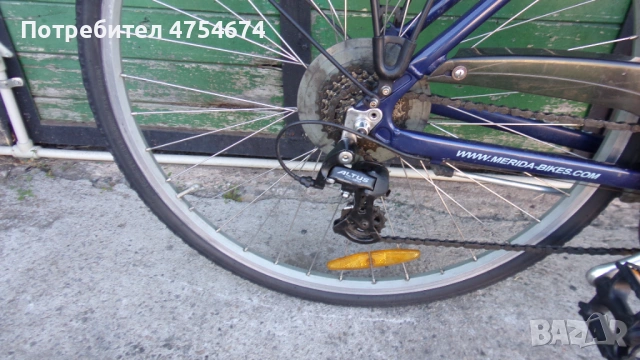 Алуминиев велосипед MERIDA колело 28", снимка 2 - Велосипеди - 53809771