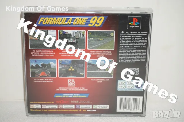 Игра за PS1 Formula One 99 ТЕСТВАНА И РАБОТЕЩА, снимка 2 - Игри за PlayStation - 50099508