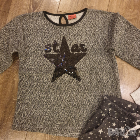 Ватирани рокличка и спортни лотчета 134-140, снимка 6 - Детски комплекти - 36416218