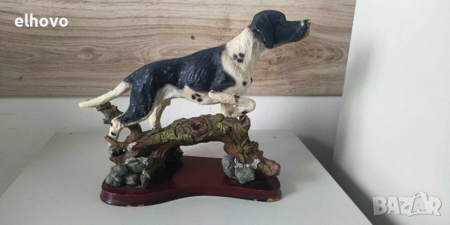 Декоративна фигура на куче от полирезин, снимка 5 - Статуетки - 42198351