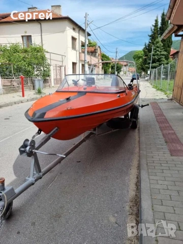 Flatcher Bravo с двигател и колесар , снимка 2 - Воден транспорт - 53868752