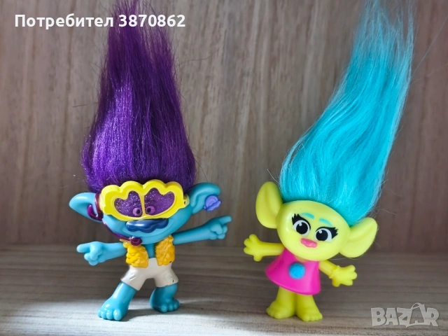 Фигурки на тролове от McDonald's и DWA, снимка 4 - Фигурки - 53349555