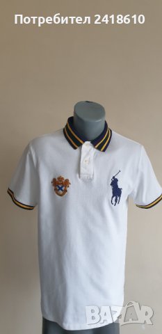 POLO Ralph Lauren Pique Cotton Custom Slim Fit Mens Size M НОВО! ОРИГИНАЛ! Мъжка Тениска!, снимка 1 - Тениски - 44480894