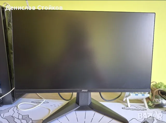 Монитор MSI MAG 255xf, перфектна кондиция., снимка 2 - Монитори - 55953607