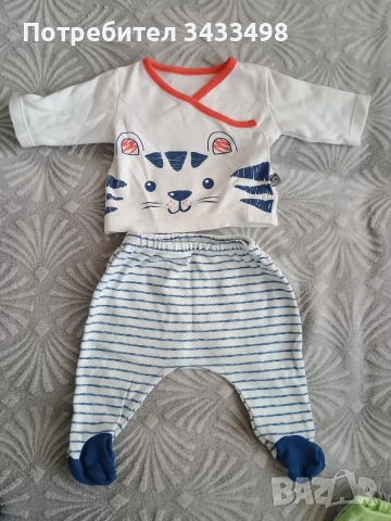 Бебешки дрешки 50-56см , снимка 4 - Комплекти за бебе - 52956461