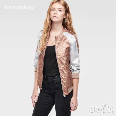 g-star baseball quilted bomber overshirt wmn - страхотно дамско яке, снимка 3 - Якета - 33862849