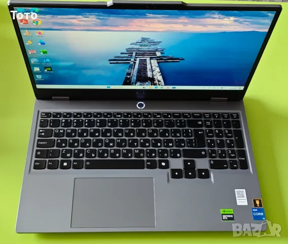 Продавам Геймърски Лаптоп Lenovo LOQ 15IAX9/i5-12450HX/RTX3050 6GB/64GB DDR5 RAM/1.5TB NVMe/144Hz