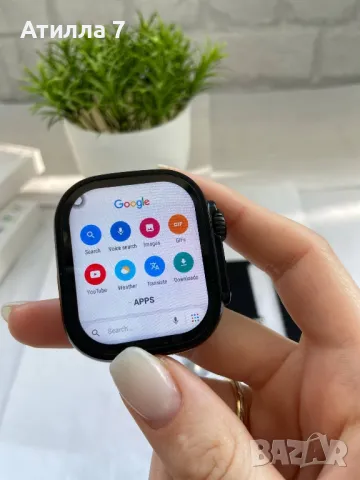 Мощен Android часовник с 4G, камера, Google Play, 32GB, AMOLED дисплей, снимка 5 - Смарт гривни - 50228634