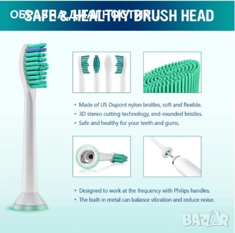 НОВ КАЛЪФ ЗА ФИЛИПС СОНИКЕЪР. КЕЙС ЗА ЧЕТКА PHILIPS SONICARE. СОНИКЕЪР АКСЕСОАРИ, снимка 6 - Други - 51609472