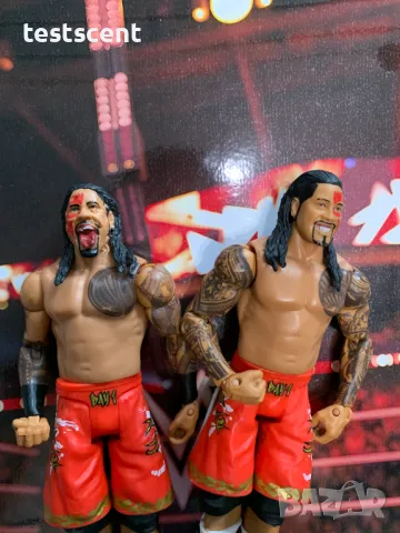 Екшън фигура WWE Jey Uso Джей Усо The Bloodline Battle Pack Mattel figure играчка, снимка 16 - Колекции - 49512732