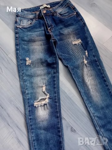 Дамски дънки, снимка 4 - Дънки - 49163957