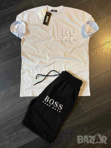 Мъжки летни комплекти  nike hugo boss, снимка 4 - Спортни дрехи, екипи - 51150435