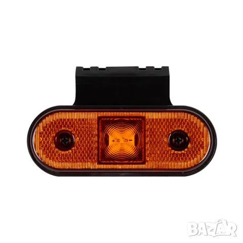 Висящ LED габарит 4 LED 115 mm 12-24V с жълта светлина