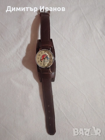 Заря - съветски механичен часовник, с ръчно навиване. В изключително състояние. , снимка 2 - Мъжки - 53194569