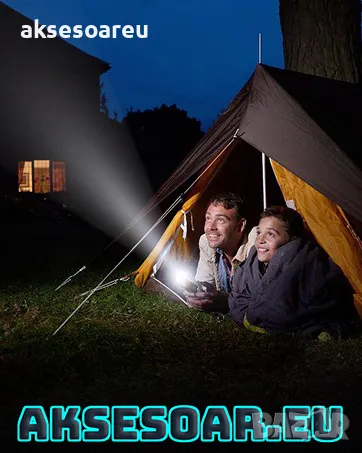 Висококачествен нов Мощeн Фенер с голяма осветеност и фокусиране на светлинния лъч лампа с LED  , снимка 13 - Лед осветление - 50267023