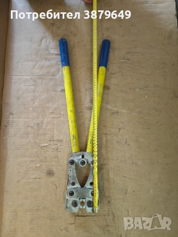 Кербовъчни клещи Klauke кримпващи, снимка 4 - Клещи - 50779837