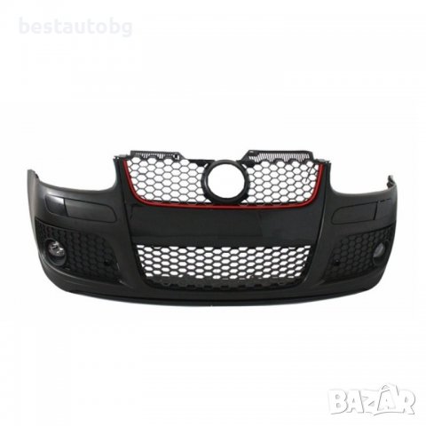 GTI предна броня за Volkswagen Golf 5 с халогени, снимка 2 - Аксесоари и консумативи - 39133852