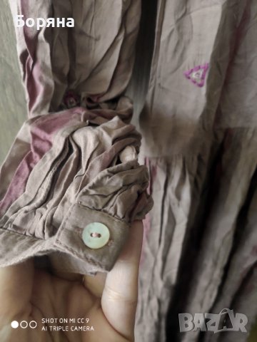 НАМАЛЕНА - ZARA нова дълга лятна рокля етно мотиви , снимка 6 - Рокли - 41736882