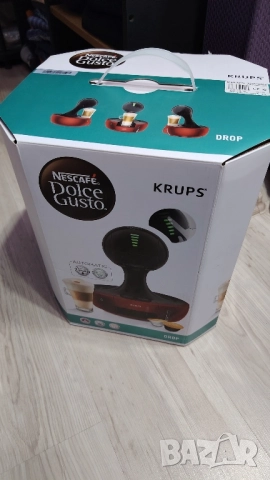 Нова кафе машина с капсули Nescafe dolce gusto drop, снимка 2 - Кафемашини - 52408624