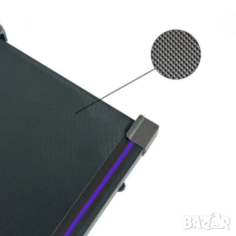 Компактна пътека за бягане с дистанционно - тиха, тънка и идеална за дом и офис , снимка 5 - Други спортове - 52744909