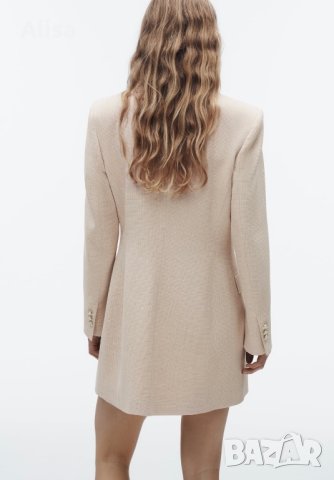 Дълъг блейзър на Зара, снимка 2 - Сака - 41908915