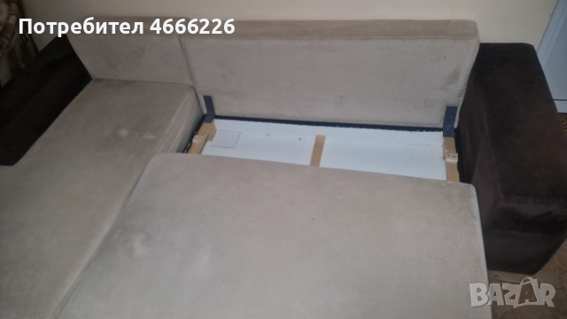 Разтегателен диван 200/150, снимка 3 - Дивани и мека мебел - 52642321