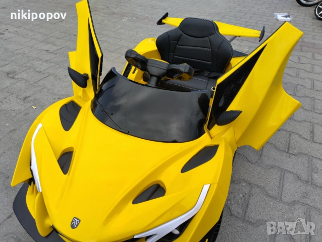 DC Акумулаторна кола 4x4 FLASH жълт, снимка 5 - Други - 53850021