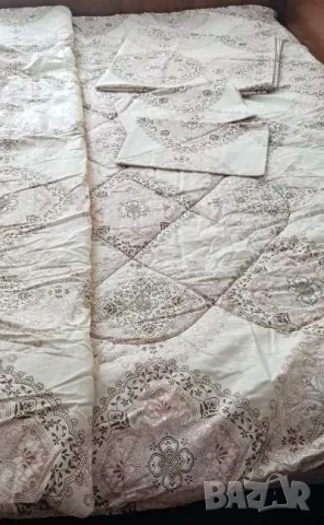 Спален комплект 160/200 см с олекотена завивка, снимка 2 - Спално бельо - 56181413