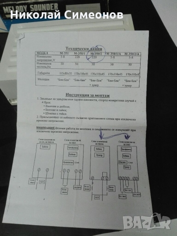 Продавам домашен Звънец ”Бим-Бам”, снимка 4 - Други - 36079930