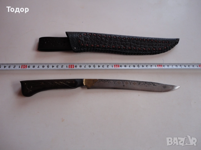 Майсторски ловен нож Николай Добрев 