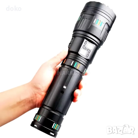 Лед фенер до 1000м "УНИКАЛЕН" , снимка 3 - Прожектори - 52419480