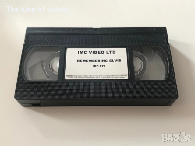 Видеокасета ELVIS.  VHS, снимка 4 - Други жанрове - 51985400