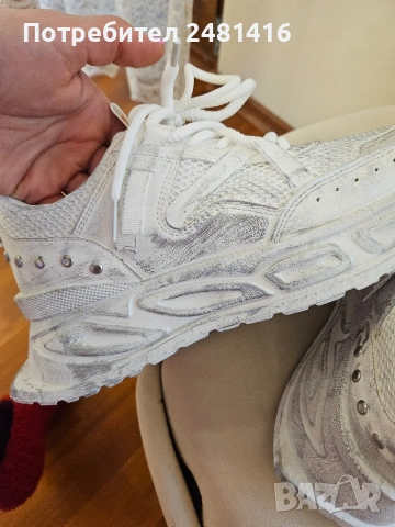 Дамски бели маратонки, (реплика) , снимка 4 - Маратонки - 53762075