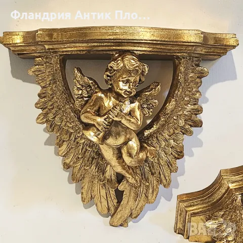 Декоративна конзола с ангел в бароков стил