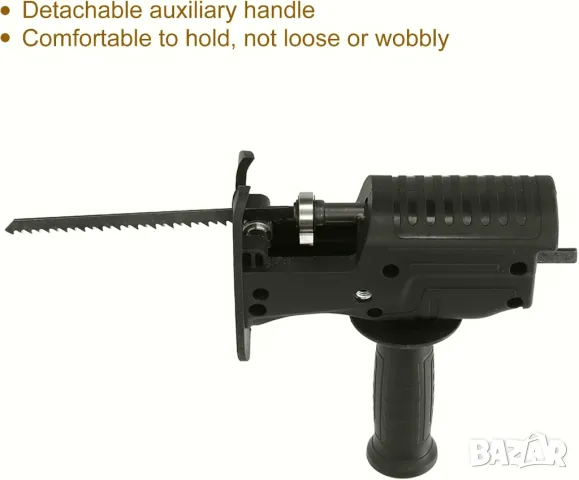 Иновативен адаптер от бормашина към електрически трион drill to saw converter + 3 броя ножове, снимка 4 - Други инструменти - 48351082