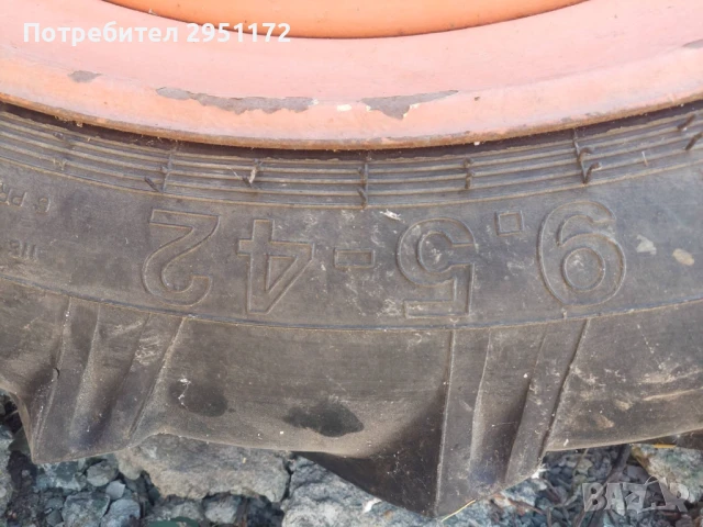 КОМПЛЕКТ ТЕСНИ ГУМИ С ДЖАНТИ ЗА ТРАКТОР, снимка 3 - Селскостопанска техника - 50898294