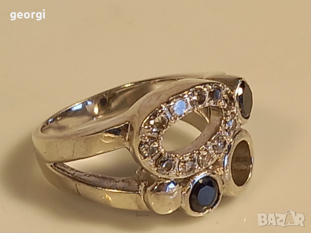 сребърен пръстен , снимка 3 - Пръстени - 44596061