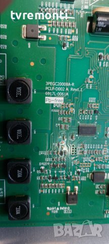 Платка PCLF-D002A REV1.1 6917L-0061A TOSHIBA 42HL833F 42inc DISPLAY LC420EUN-SDV1, снимка 4 - Части и Платки - 41410815