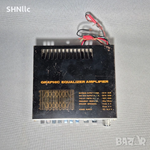 OHWA model CA-740 еквалайзер - усилвател, снимка 3 - Еквалайзери - 53273245