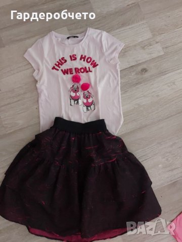 Пола и блузка, снимка 1 - Детски комплекти - 33939952