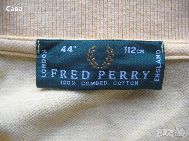 Блузи FRED PERRY  мъжки,Л-ХЛ, снимка 5 - Блузи - 44828638