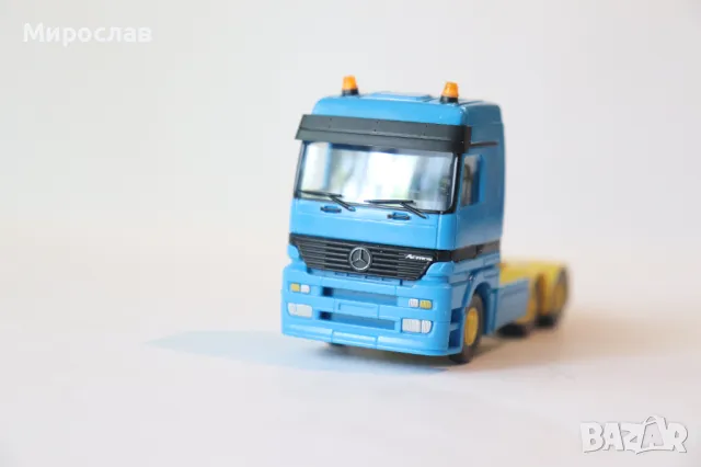 WIKING H0 1/87 MERCEDES ACTROS ВЛЕКАЧ КАМИОН МОДЕЛ КОЛИЧКА, снимка 6 - Колекции - 50209857
