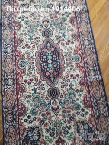 Пътеки персийски, нови , но за обкантване 1 бр. – 0,90 м./2,20м. 2 бр. - 0,75 м/1,45 м , снимка 8 - Килими - 51870810