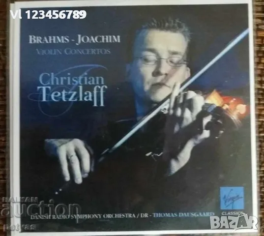 СД - BRAMS&JOACHIM-Violin Concertos CD, снимка 1 - CD дискове - 47876306