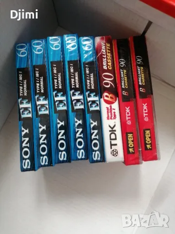Нови аудио касети Sony IEC normal 90мин и 60мин.  7 лв за 1бр. , снимка 2 - Аудио касети - 40106967