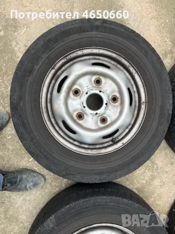 15 цолови  джанти с гуми за Форд Транзит, снимка 2 - Гуми и джанти - 52628366